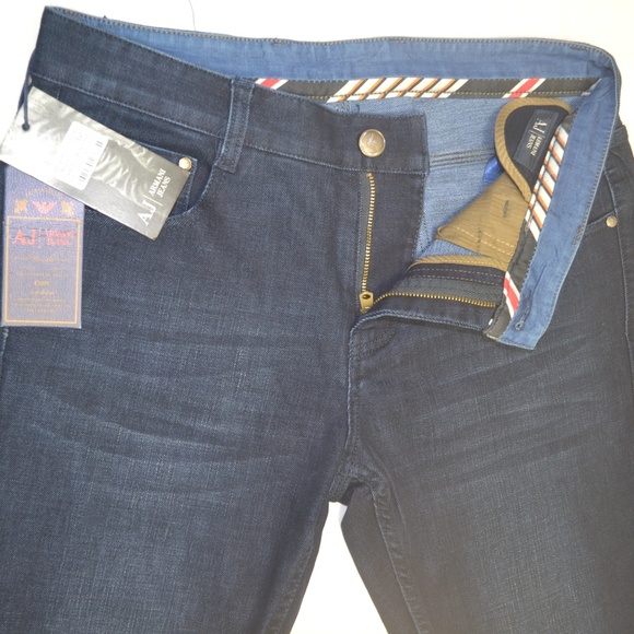 armani jeans slim fit jeans